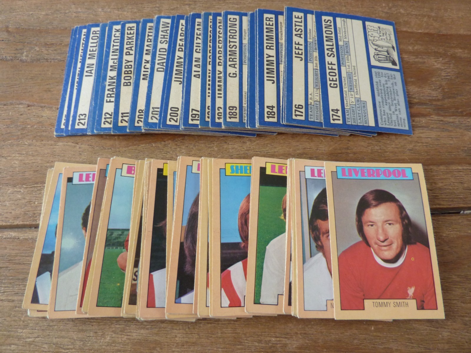 A&BC Football Cards Blue Back 1973 - Rare Second 2nd Series - Pick Your Cards!
