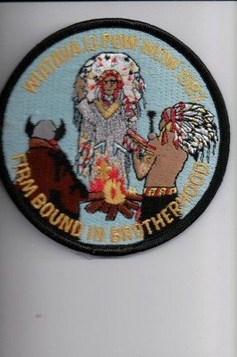 1987 Lodge 13 Wiatava Pow Wow OA patch