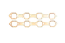 SCE Gaskets 4636 Pro Copper Header Gasket - 1.600 x 1.750 in Square Port- Pair