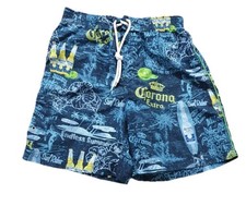 Corona Extra Swim Trunk Board Shorts Mens Blue