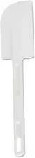 Rubbermaid White Cold Scraper Spatula 9.5In Clean-Rest Commercial Kitchen Tool