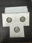 silver roosevelt dimes lot of 3