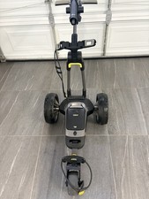 Powacaddy CT6 Compact Electric Golf Trolley 18 Hole Lithium Battery Charger VGC