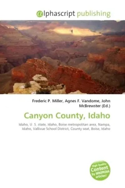 Frederic P. Miller (U. A.) | Canyon County, Idaho | Taschenbuch | Englisch-image