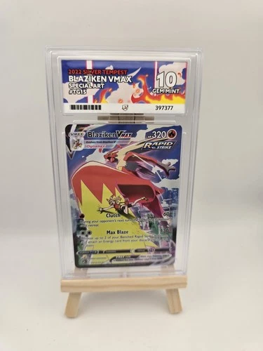 Blaziken VMAX TG15/TG30 | Silver Tempest | Ace 10 Gem Mint *Flawless Subgrades*