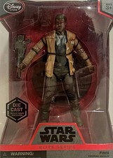 Star Wars Elite Series Finn 6  Action Figure Die Cast Disney Store New Sealed