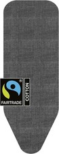 Image of Brabantia Ironing Board Cover C 124x45 cm – Denim Black | 100% Cotton Top Lay