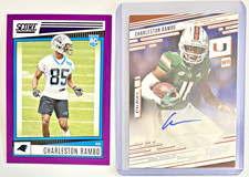 2022 Panini Chronicles Prestige Xtra Point #PX-CRA Charleston Rambo Rookie Auto