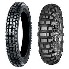 COPPIA GOMME MITAS 90/90-21 54T + 130/80-17 65S ENDURO TRAIL XT + M+S