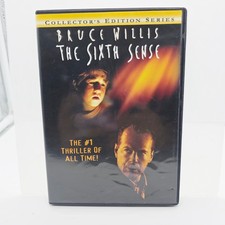 The Sixth Sense DVD 1999 Collector's Edition Bruce Willis Thriller