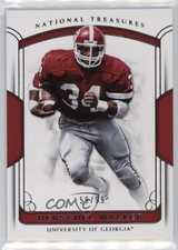 2018 Panini National Treasures Collegiate 59/99 Herschel Walker #13 8ay