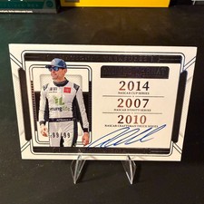 2021 Panini National Treasures Racing NASCAR Cards Checklist 30