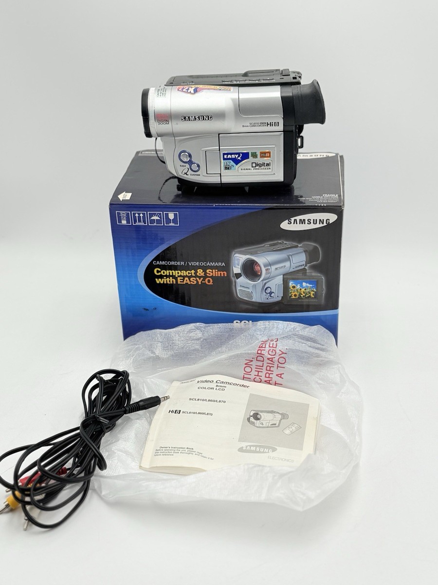 Samsung SC-L810 Hi-8 Analog Camcorder - No Battery Or Charger