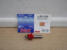 FREUD 80 124  TCT 3/16" BEAD ROUTER CUTTER BIT 1/4" SHANK