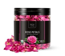 Dried Rose Petals 14g 0.5oz - Edible Red Rose Tea - Dried Flowers for Cake ...