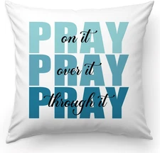 Bible Verse Pillow Covers, Christian Prayer Pillow Covers, Inspirational Gifts f