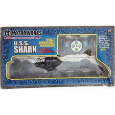 Motorworks U.S.S. Shark Submarine RC Model Navy Submersible Craft 49MHz
