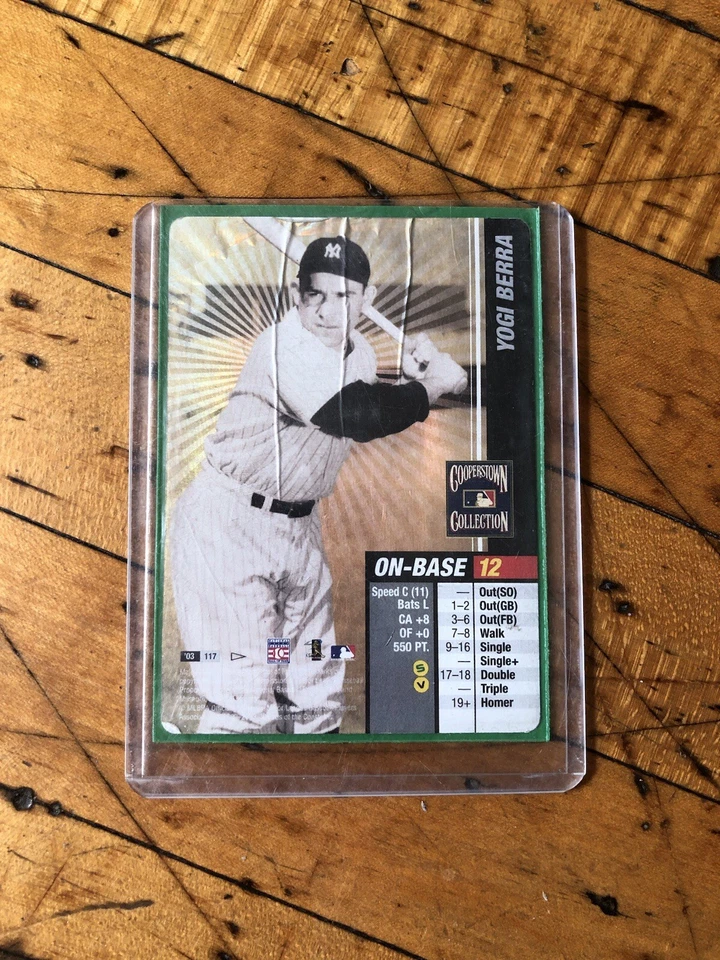 Yogi Berra MLB Showdown 2003 Sports Card New York Yankees Baseball Card - Image 2 of 4