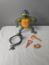 1990 TMNT Wacky Action Sword Slicin    Leonardo Playmates   Weapons