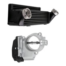 Ladeluftkühler & Drosselklappengehäuse For BMW 3er E91 E92 E93 2006-13