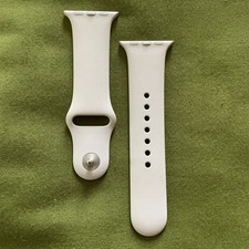 Apple Watch Sport Band Starlight S/M 41mm Fits 38 40 41mm Genuine