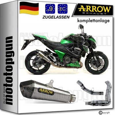 ARROW KOMPLETTANLAGE OP X-KONE NICHROM C KAWASAKI Z800 Z-800 E 2013 13 2014 14