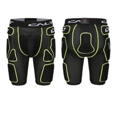 H&uuml;ftschutzshorts sto&szlig;d&auml;mpfend Schutzhose mit Polster elastisch f&uuml;r Snowboarden