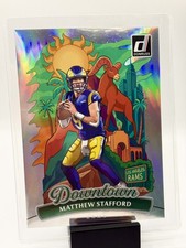 MATTHEW STAFFORD DOWNTOWN *OVERSIZED PANINI DONRUSS FOIL LA RAMS 🔥MVP🔥