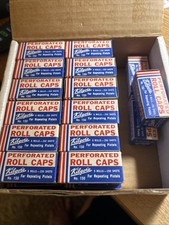 Vintage KILGORE Perforated Roll Caps No 150 - 27 "EMPTY" Boxes - 6,750 Shots
