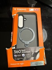 TORRAS - Ostand Q3 Spin Series Samsung Galaxy S26 6.3" Phone Case - Black