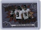 2025 Donruss Optic Drake London/Michael Penix Jr. Base (RAW)