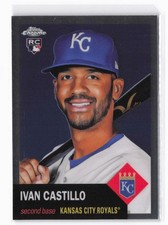 2022 Topps Chrome Platinum Anniversary Ivan Castillo RC #431 Kansas City Royals