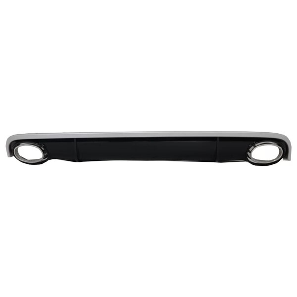 StoßStange Air Diffusor FüR Audi A7 4G 10-14 Auspuffspitzen RS7 Look-image