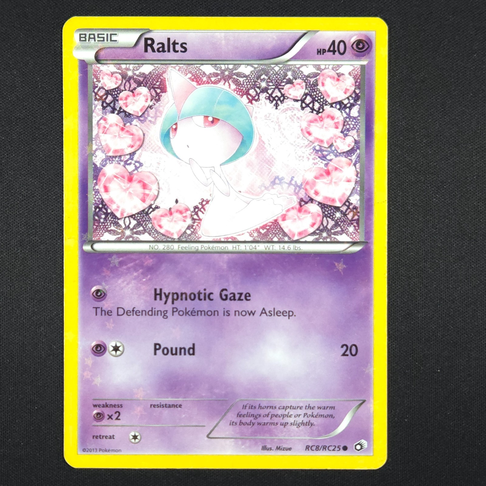 Ralts RC8/RC25 - Legendary Treasures - Pokemon Card