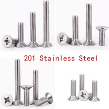 M2 M2.5 201 Stainless Steel Phillips Screws Cross Socket Countersunk head bolt