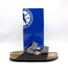  NEW Unisex BIRKENSTOCK Arizona Soft Footbed Birko-Flor BLACK 0551251   