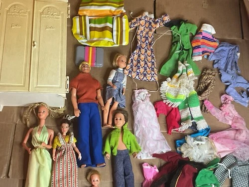 Mattel Barbie Dolls --Mixed Styles, Vintage Dolls +accessories