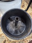 PYREX White Enamel Coffee Pot Percolator Glass Knob w/ORIG Insides Glass Top — photo 10