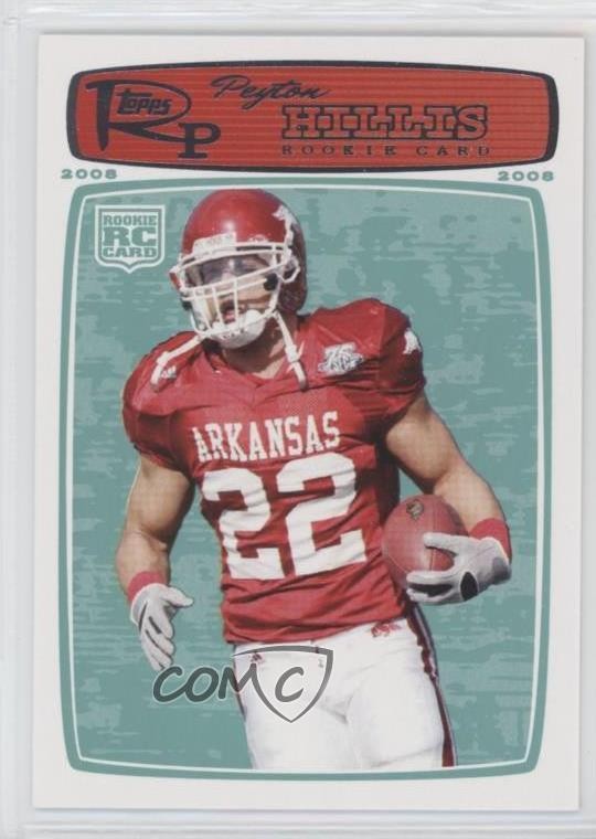 Peyton Hillis Topps Rookie Progression #112 Base
