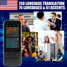 Offline Smart Voice Translator Wifi Translation Bluetooth-Support 139 Language