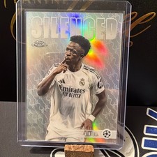 2025-26 Topps Chrome UCC #SHH-8 Vini Jr. Silenced Refractor