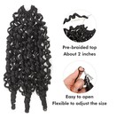 ToyoTress Ultraess Burmese Curly Crochet Hair - 10 Inch - Compare at $44.99 — photo 4