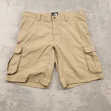 The North Face Cargo Shorts Mens 38 Khaki Ripstop Hiking Outdoor Utility Trail