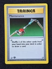 Maintenance 83/102 - Base Set 1st Edition - Pokemon Card - LP