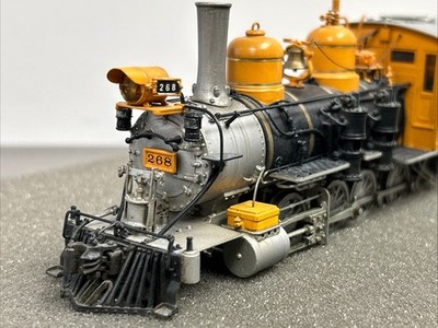 Kemtron On3 Brass C-16 2-8-0 Steam Locomotive D&RGW #268