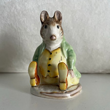 Beswick Beatrix Potter Samuel Whiskers Ceramic Mouse Figurine England 1948