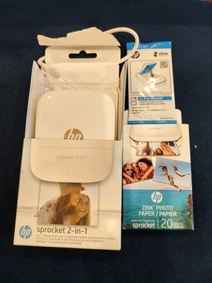 HP Sprocket 2x3  Portable Instant Photo Printer Parts Not Working With 30 Sheets