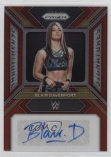 2024 Panini Prizm WWE Sensational Signatures Red 97/99 Blair Davenport Auto 1co7