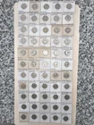 Lot of (Firty-five) 55 Washington Silver Quarters. 90% Silver.