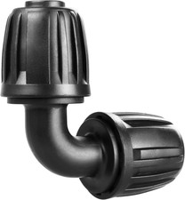 Drip Irrigation Fittings for 1/2 Inch Drip Tubing 1/2" ID X 0.65" OD  1/2'' Dri